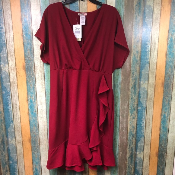 Love Squared Ruffle Dress - Picture 1 of 3